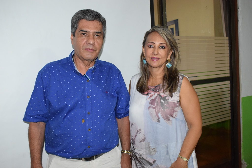 Jorge Parga y Angelita García.
